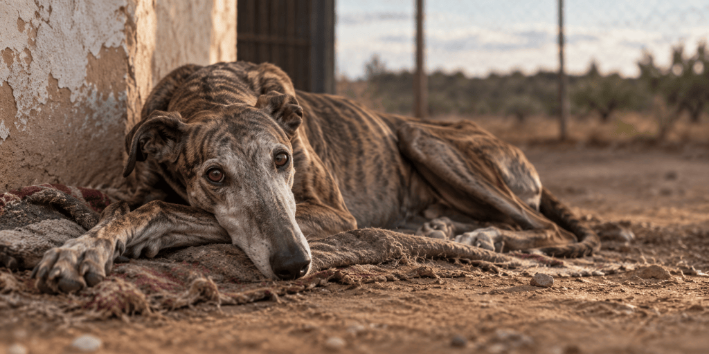 Un galgo sauvé n’est pas forcément un galgo guéri